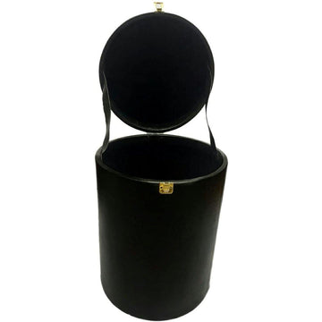 Feather Bonnet Hat Cap Carrying Case Black Color Scottish Bonnet Wooden Case